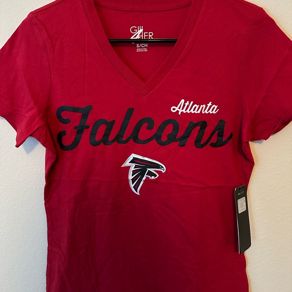 NFL Team Apparel Red Women's T-Shirt